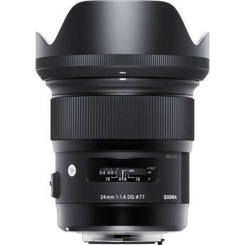 Photo of Canon Sigma 24mm f1.4 DG HSM Art Lens For