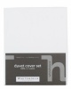 Whitehouse - 205TC Pure Cotton Duvet Cover Set With Studs - White Photo
