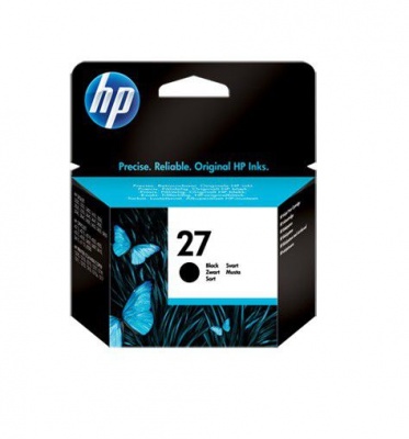 Photo of HP 27 Black Ink Cartridge