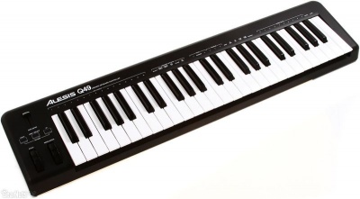 Photo of Alesis Q49 49-Key USB MIDI Keyboard Controller