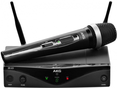 Photo of AKG WMS 420 Vocal Professional Wireless Vocal Microphone System movie