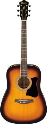 Photo of Ibanez V50NJP-VS Jampack Quick Start Acoustic Guitar Pack - Sunburst
