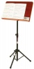 On Stage SM7312W Conductor Sheet Music Stand with Wide Rosewood Backplate Photo