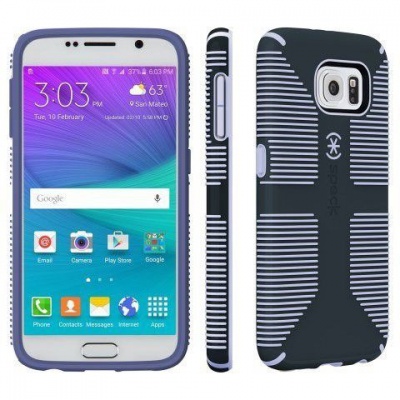 Photo of Speck Galaxy S6 Candyshell Grip - Gray/Purple