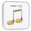Happy Plugs Delux In-Ear Plus Mic & Remote - Gold Photo