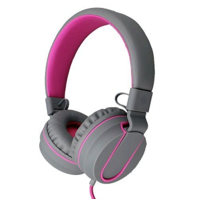 Photo of Polaroid Foldable Stereo Headphone with Inline Mic - Pink