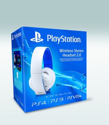 Photo of Sony Playstation White Wireless Stereo Headset