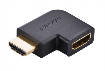 Photo of UGreen HDMI 90° Left M to HDMI F Adp-BK