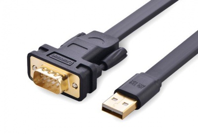 Photo of UGreen USB2.0 M to DB9 RS232 2m Cab-BK