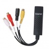 Easycap USB 2.0 Video TV DVD VHS Audio Capture Adapter-Supports Both PAL & NTSC Formats (Include Professional and easy to learn & used video editor so Photo