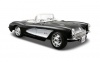 Maisto - Scale 1/24 Chevrolet Corvette 1957 Car - Black Photo