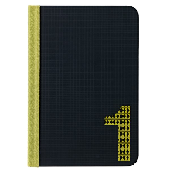 Ozaki iPad Mini 123 Code Number 1 Folio Black Yellow