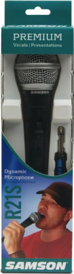 Photo of Samson Audio R21S Multi-Purpose Microphone Switch & XLR Cable - Silver & Black