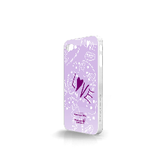 Photo of Whatever It Takes - Tough Shield for iPhone 4 & 4s - Penelope Cruz Purple