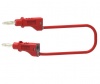 TENMA 72-13780 Test Lead 4mm Stack Banana Plug 70 VDC Red 500 mm Photo