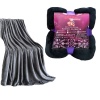 Sweet Home Warm Soft Flannel Blanket 2 Pieces Value Pack. Multiple colour. Photo