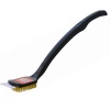 Tork Craft Braai Bbq Brass Wire Brush 450mm Handle 18" Tcw Photo