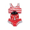 Cute Ladybug Girls Swimwear Photo