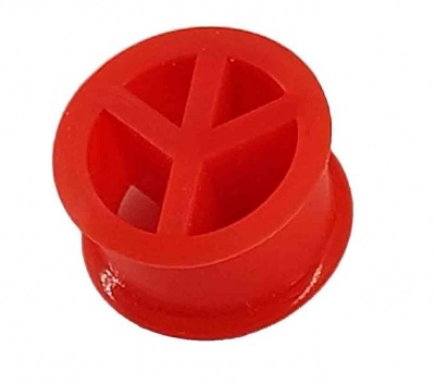 Photo of Silicone Stretcher - Tunnel- Peace - 14 mm