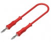 TENMA 76-097 Test Lead 4mm Banana Plug 33 VAC 12 A Red 500 mm Photo