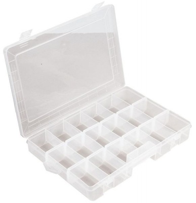 Photo of Duratool D00414 Compartment Box 42mm Height 186mm Width 292mm Depth