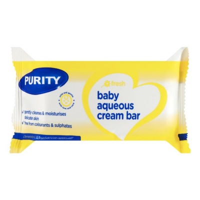 Purity Fresh Baby Aqueous Cream Bar 6 x 175g