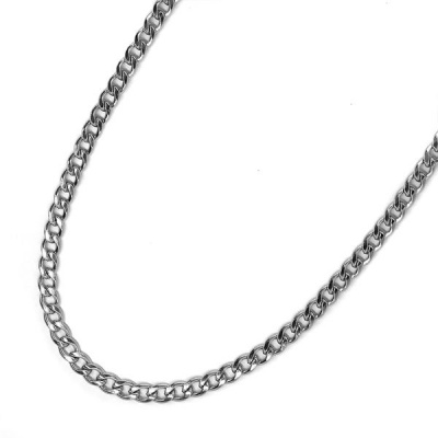 Photo of Xcalibur 55cm Curb Chain 4mm Wide Stainless Steel