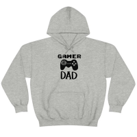 Gamer Dad Fathers Day Gift Hoodie