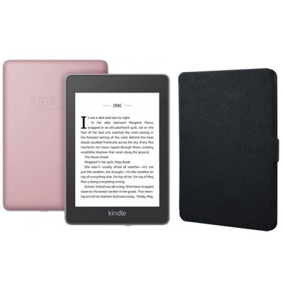Photo of Kindle Paperwhite Wi-Fi With S/O 8GB Plum With Black Cover
