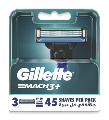 Gillette Mach3 Blade refills x3