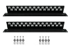 Linkbasic 19-inch Rack Mount Brush Panel - Two Pack - Brush 2 Pack Photo