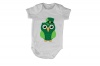 BuyAbility St. Patrick's Owl - Short Sleeve - Baby Grow Photo