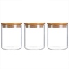 Glass Bamboo Jar 3 pack Photo