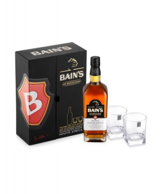 Photo of Bains Bain's- 750 ml with 2 Glasses GFT