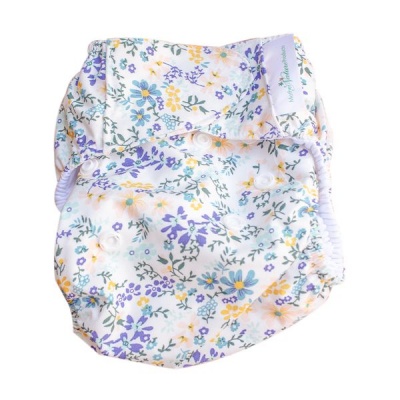 Photo of mother nature products All-In-three Cloth Nappy Floral