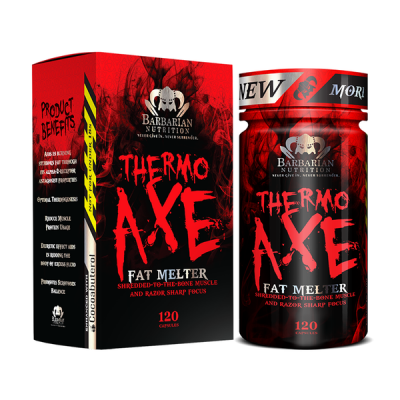 Photo of Barbarian Nutrition Barbarian Thermo-Axe 120 Capsules