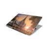 Laptop Skin/Sticker - City Morning Photo
