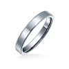 3 mm Flat Top Classic Band Photo