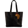 Dumi Jabu Genuine leather Medium Shopping bag with Africa keyring Photo