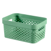 Curver By Keter Infinity 4.5L Storage Basket With Dots - Green Photo