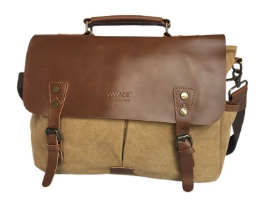 Photo of Vivace - Khaki Laptop Bag.