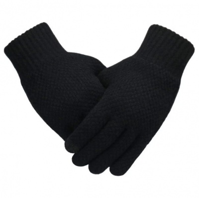 Photo of TryMe Men's Luxury Touchscreen Winter Thermal Woolen Gloves