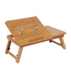 TBYTE Bamboo Tray-Style Laptop Desk Model A Photo