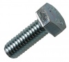 Duratool D01984 Set Screws M6 30 mm Stainless Steel Hex Head pack of 10 Photo