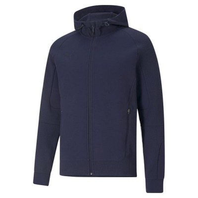 Photo of Puma - Men's Teamcup Casuals Hooded Jacket - Peacoat