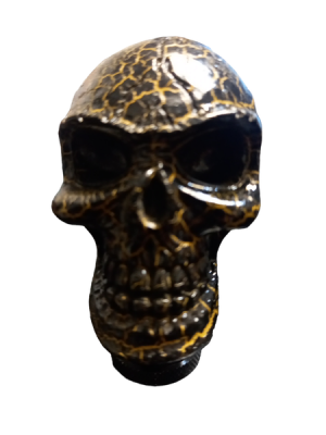 Skull geaer lever black gold