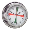 ANVI 32.0505 Radio Silence Clock – Polished Brass & Chromed Photo