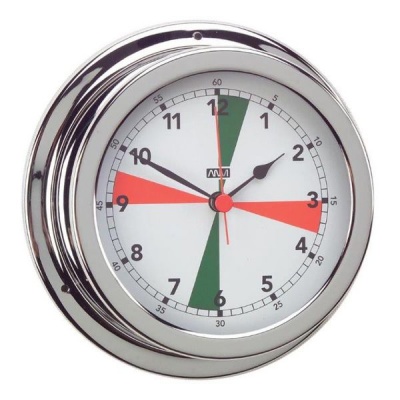 Photo of ANVI 32.0505 Radio Silence Clock – Polished Brass & Chromed