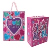 Bulk Pack x 4 Gift-Bag Designer Large 25x32cm Mom Photo