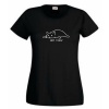 Think Out Loud Women "Not Today" Short Sleeve Tshirt Black Photo
